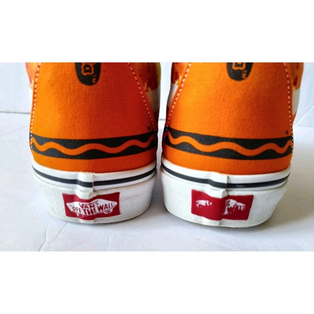 Vans X Crayola SK8-Hi Shoes Men's 8 Women’s 9.5 Multicolor High Top Sneakers